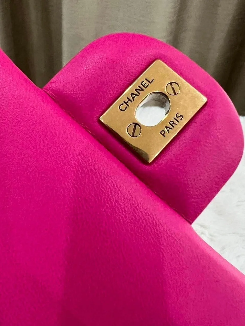 CHANEL authentic pink